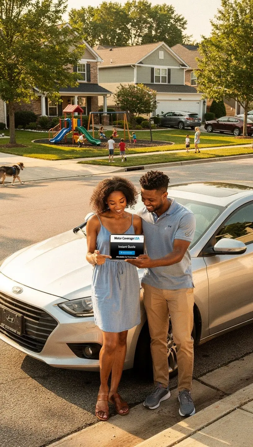 Знак "Скидки для постоянных клиентов" на фоне автомобиля